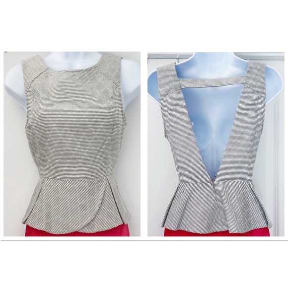 NWOT BCBGeneration Peplum Sleeveless Tank Top - Picture 12 of 12